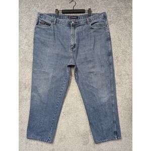 Vintage 90s Bugle Boy Jeans Sz 44x28.5 Relaxed Fit High Rise Skater Streetwear
